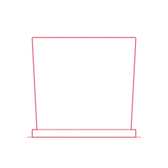 Objects Plant Pots Ikea Boysenbar Plant Pot Saucer X Large Outline Icon Svg Set, Free Vectors File
